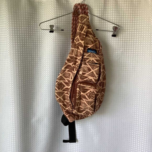 kovu Handbags - KAVU Rope Sling Bag Crossbody Aztec Geometric "Clear Above Visibility Unlimited"